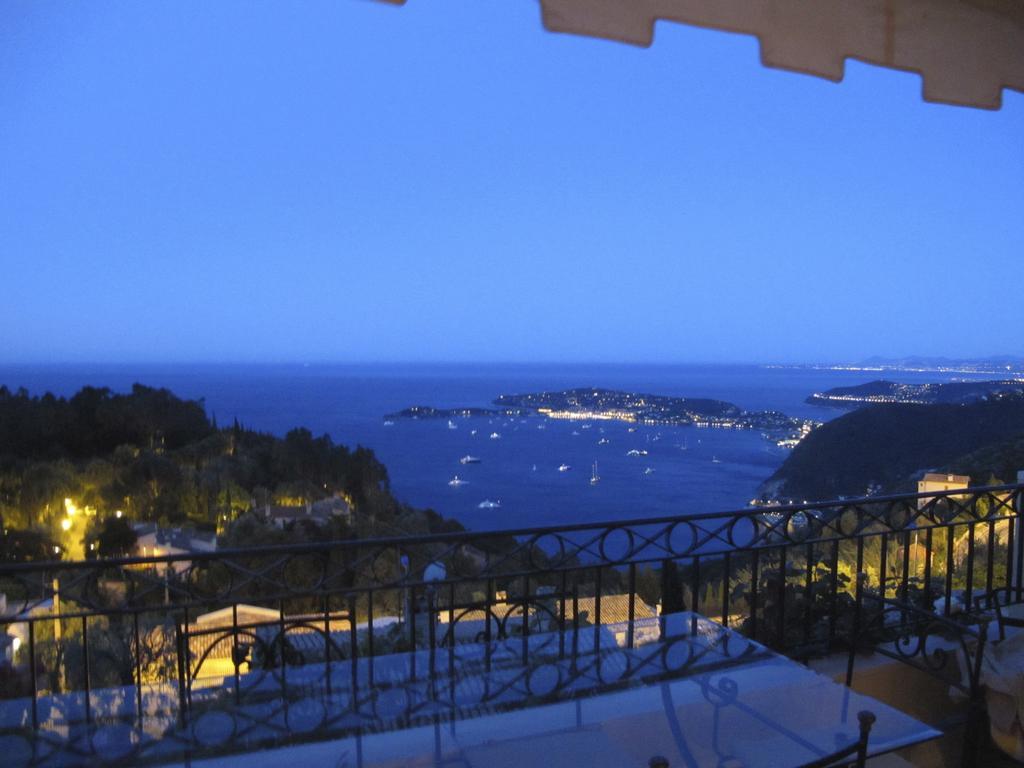 Sunny Panoramic Balcony Apartment Eze Exterior photo
