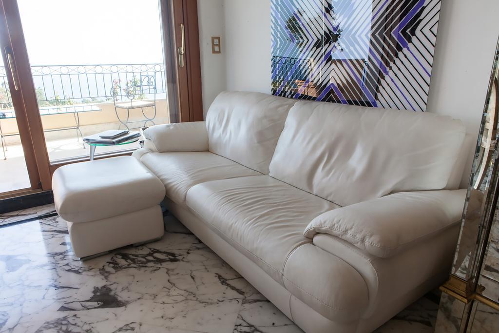 Sunny Panoramic Balcony Apartment Eze Exterior photo
