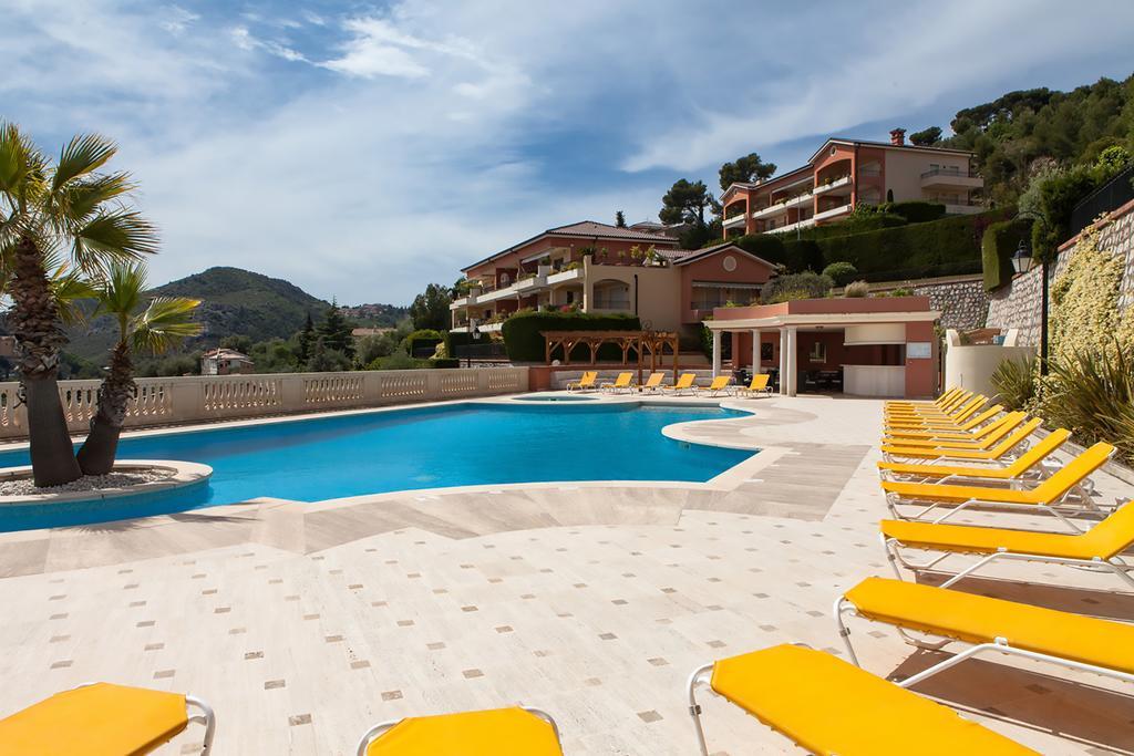 Sunny Panoramic Balcony Apartment Eze Exterior photo